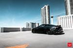 Lexus LC500 Obsidian on Vossen Wheels (HF-2) 2019 года